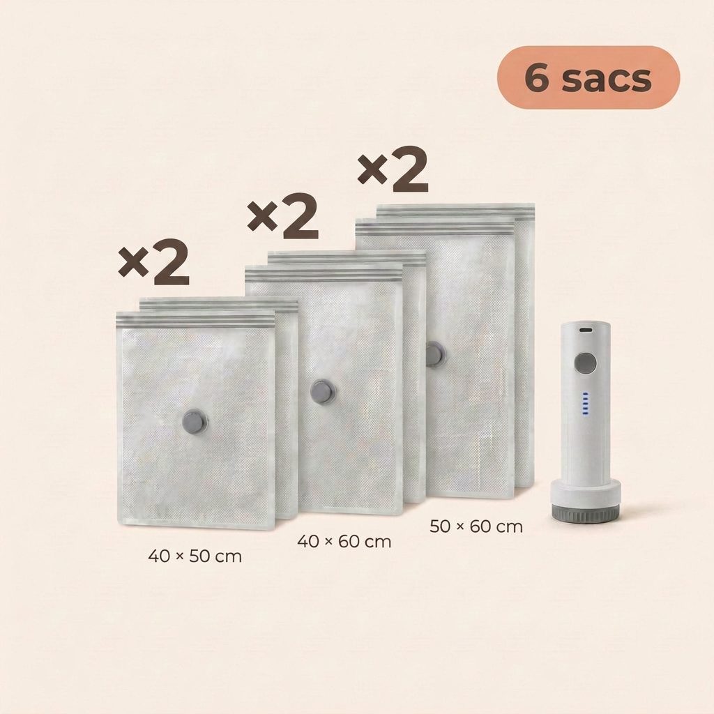 Les quatre étapes d'utilisation du mini aspirateur NovaPower